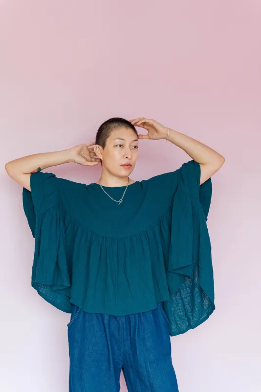 Mushroom Top in Mermaid Kiss sold by Nettle Studios