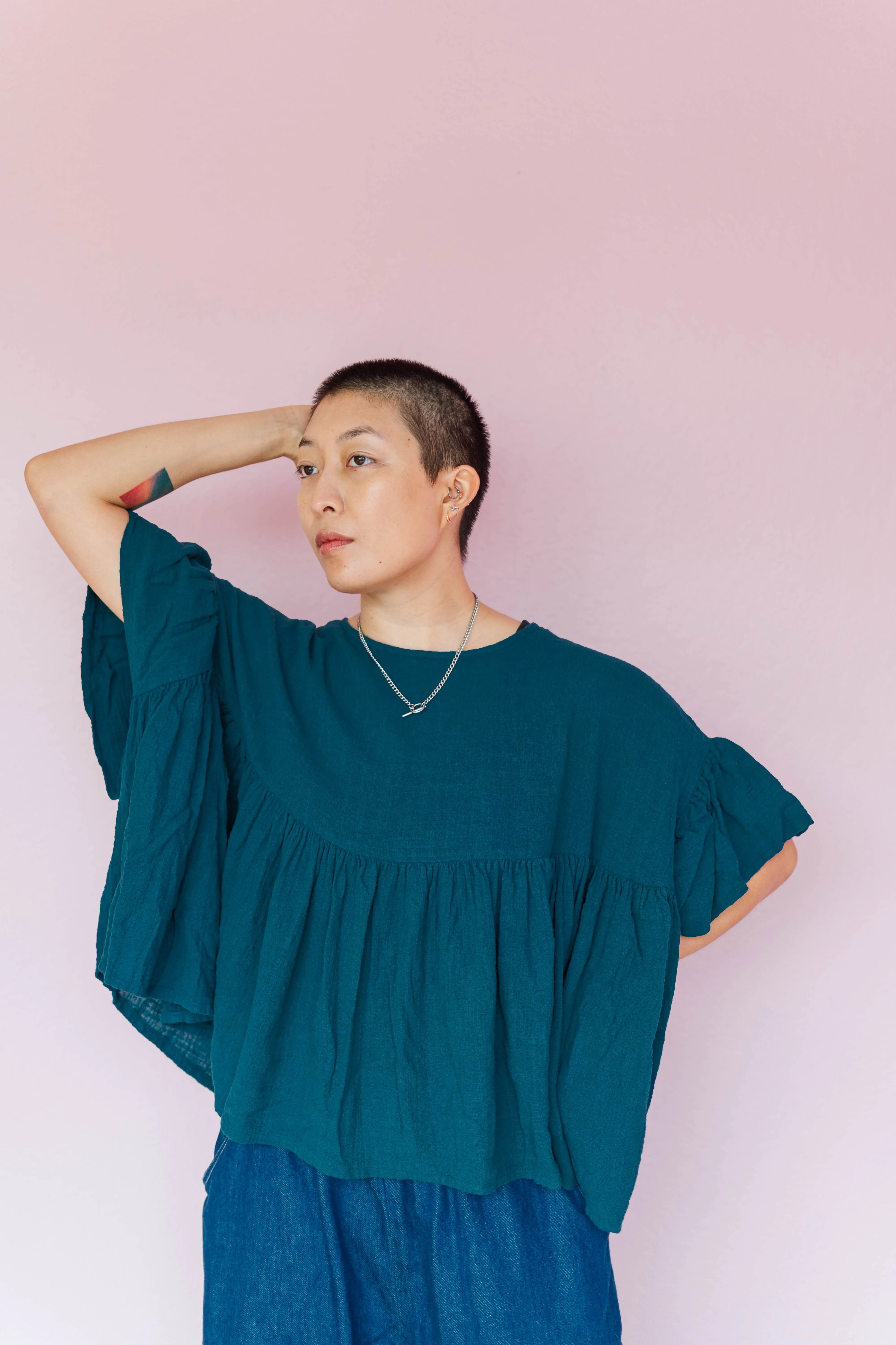 Mushroom Top in Mermaid Kiss sold by Nettle Studios product image thumbnail 2