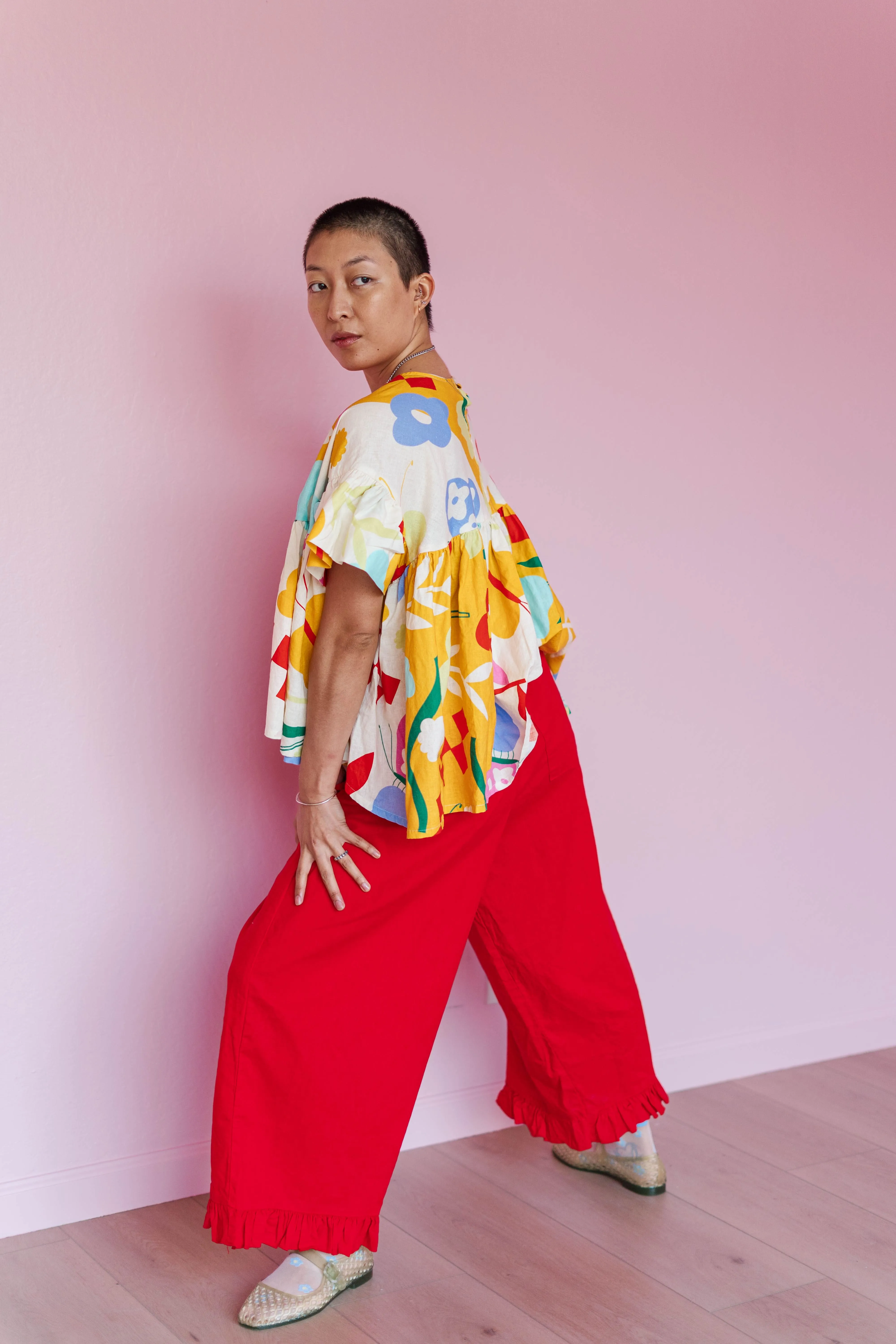 Mushroom Top in Picnic Prance sold by Nettle Studios product image thumbnail 2