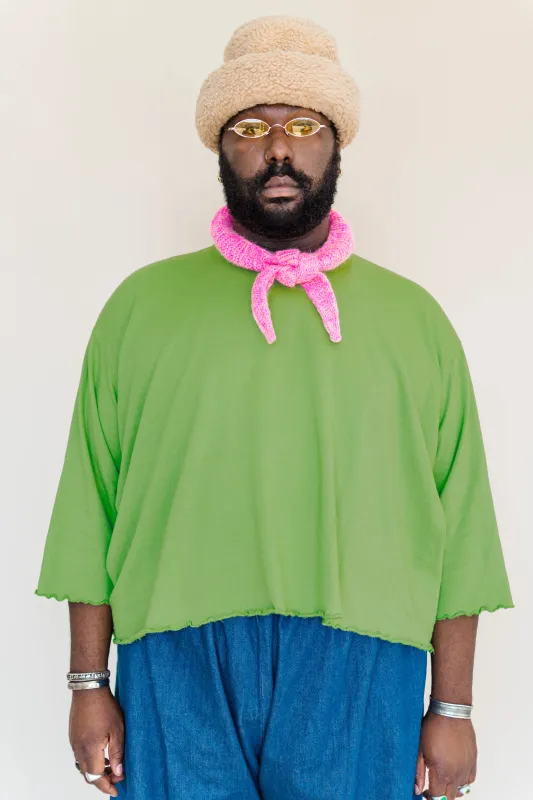 Acid Green Sweatshirt Tee sold by Nettle Studios