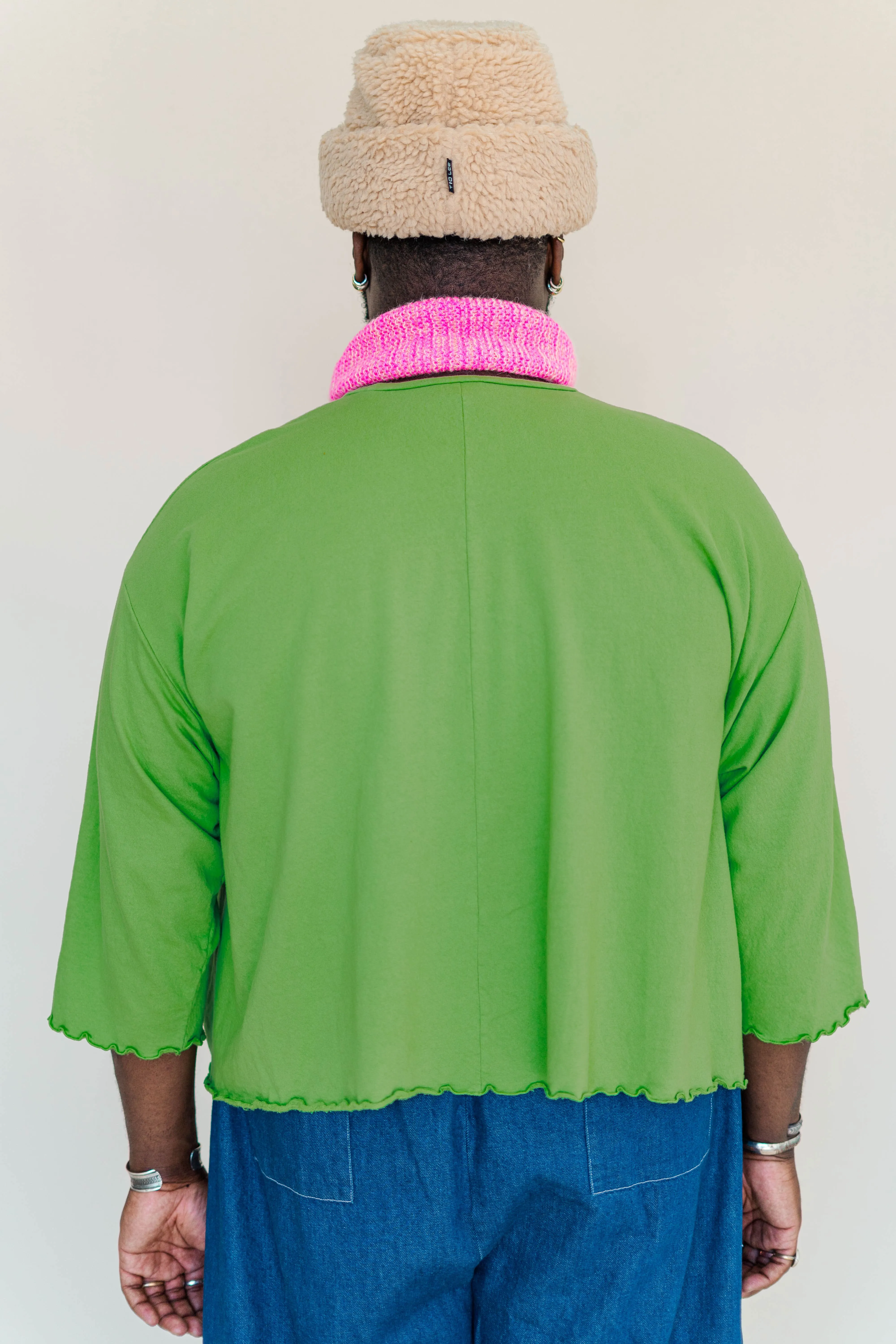 Acid Green Sweatshirt Tee sold by Nettle Studios product image thumbnail 3