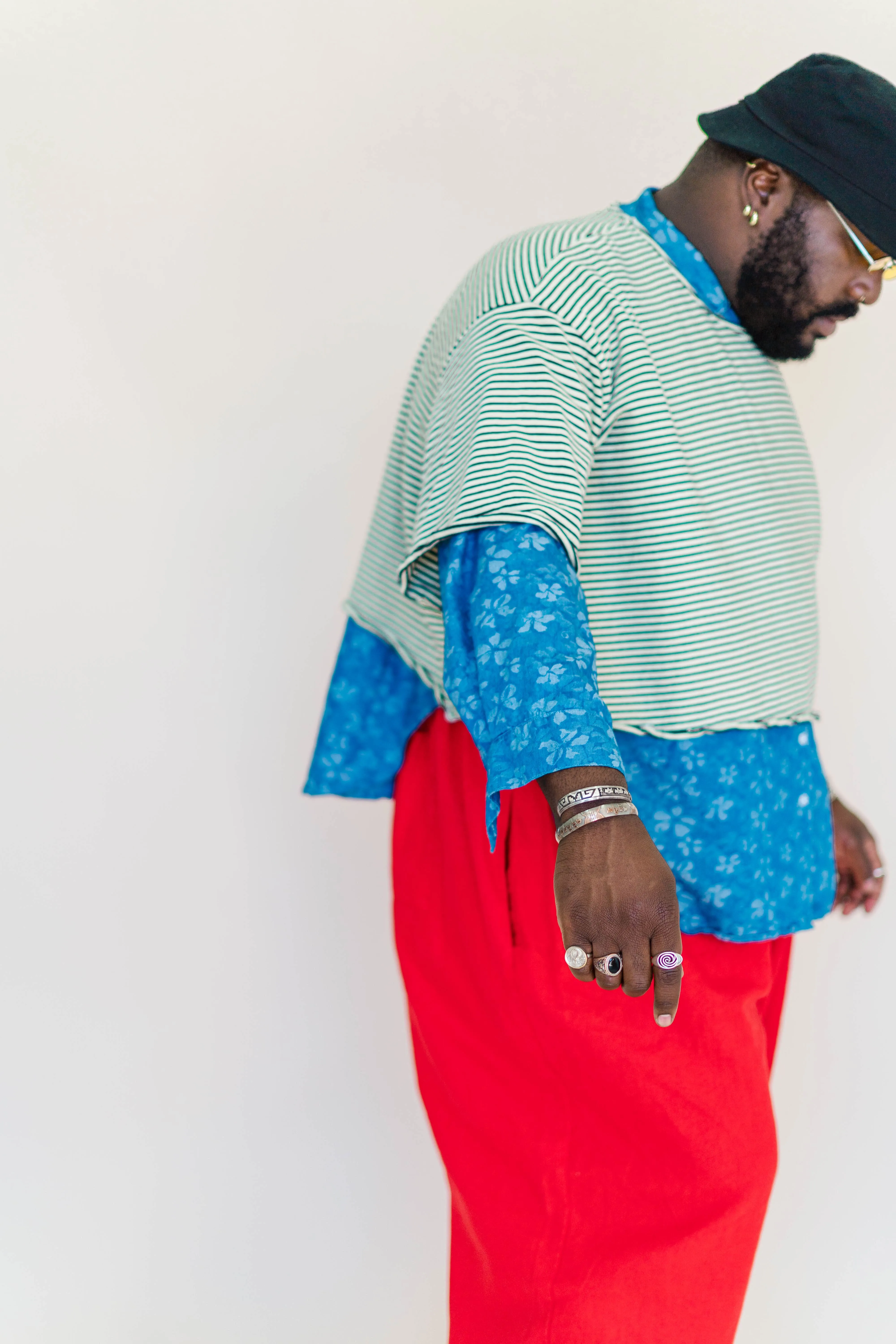 Lemon Water Stripe Favorite Tee sold by Nettle Studios product image thumbnail 5