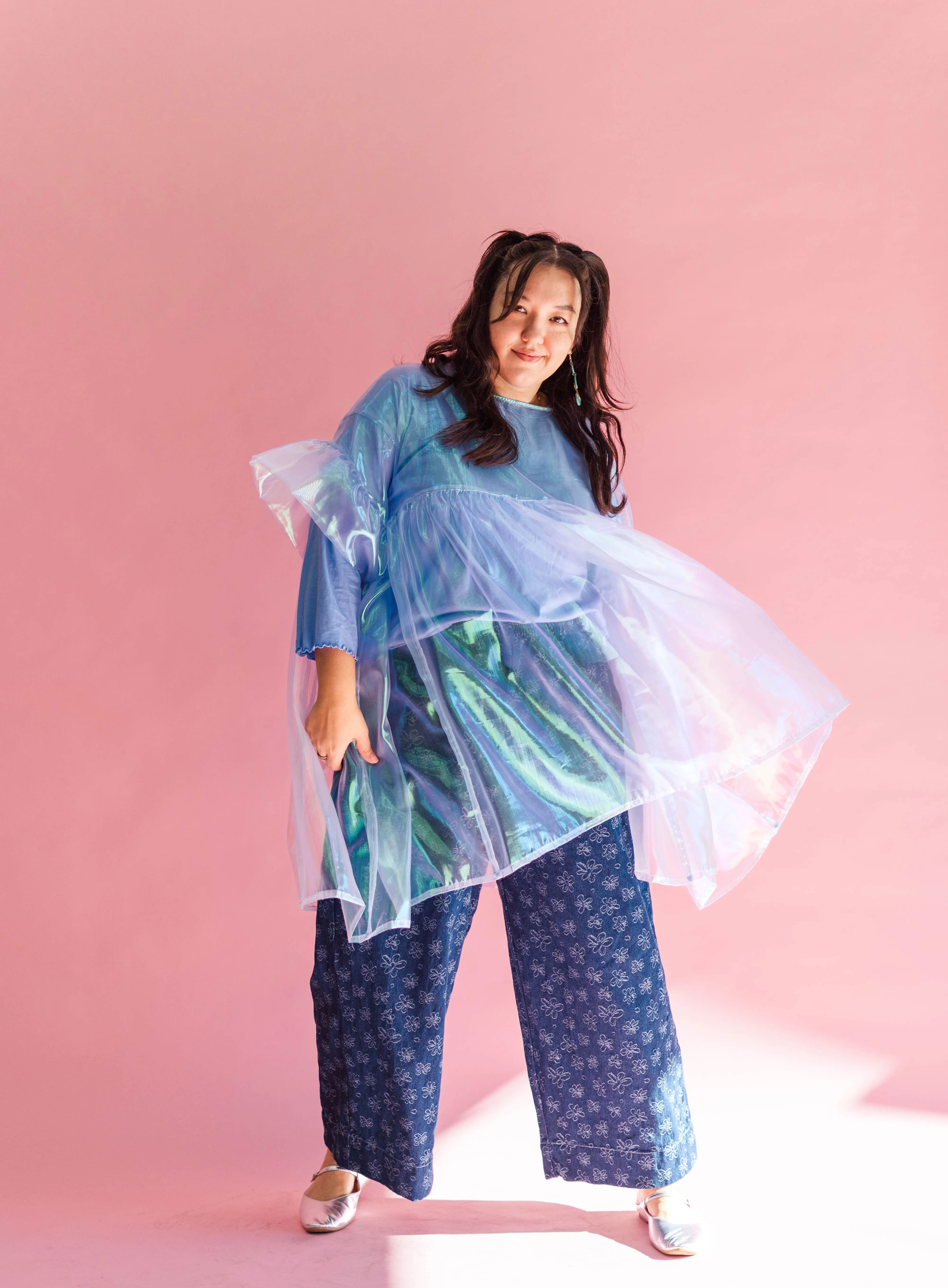 Raindrop Mini Mushroom Dress sold by Nettle Studios product image thumbnail 3