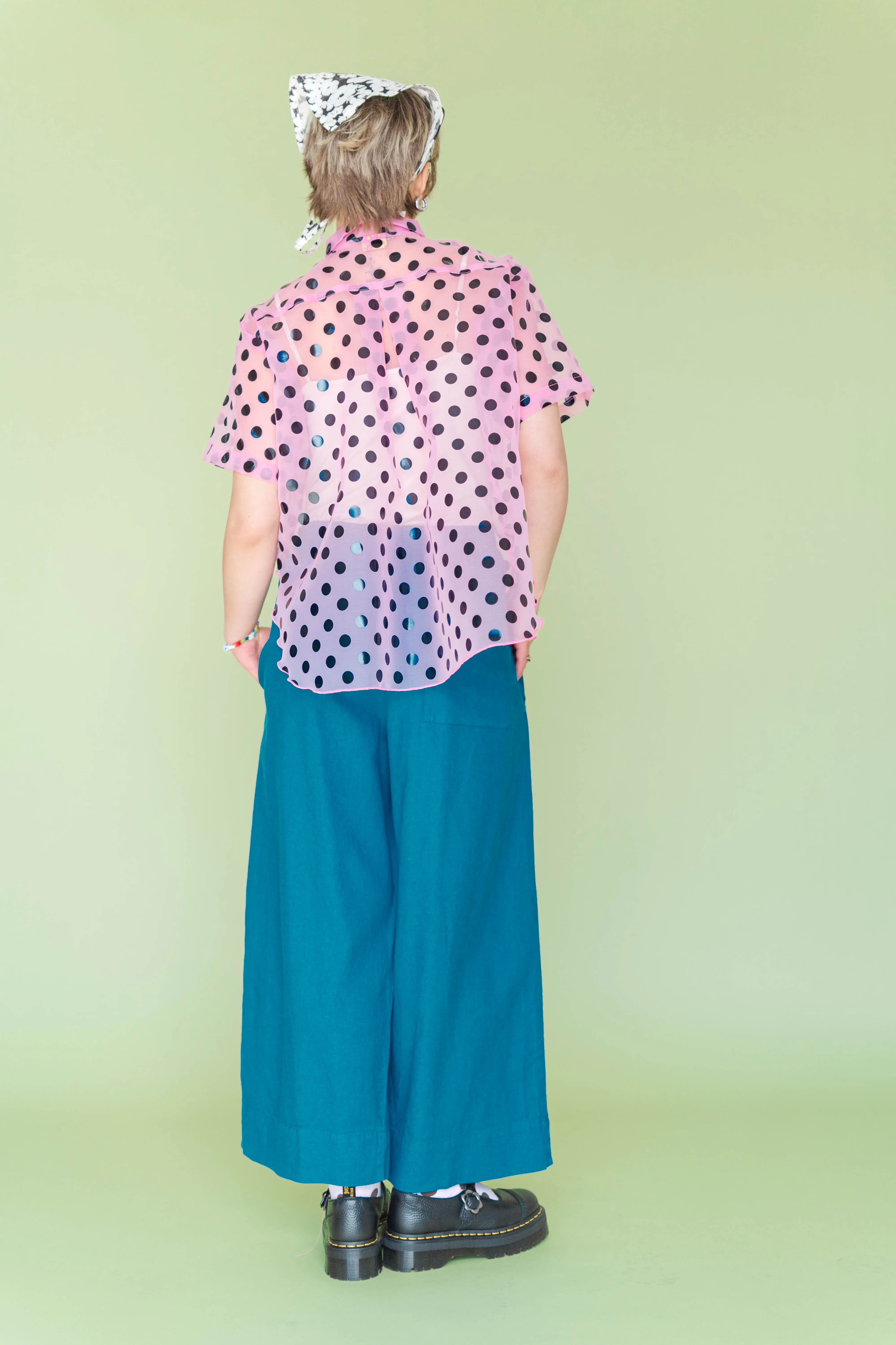 TEAL MID EASY PANT sold by Nettle Studios product image thumbnail 5