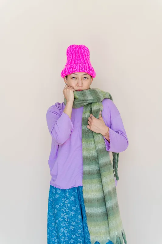LILAC KNIT BASE LAYER made by Nettle Studios