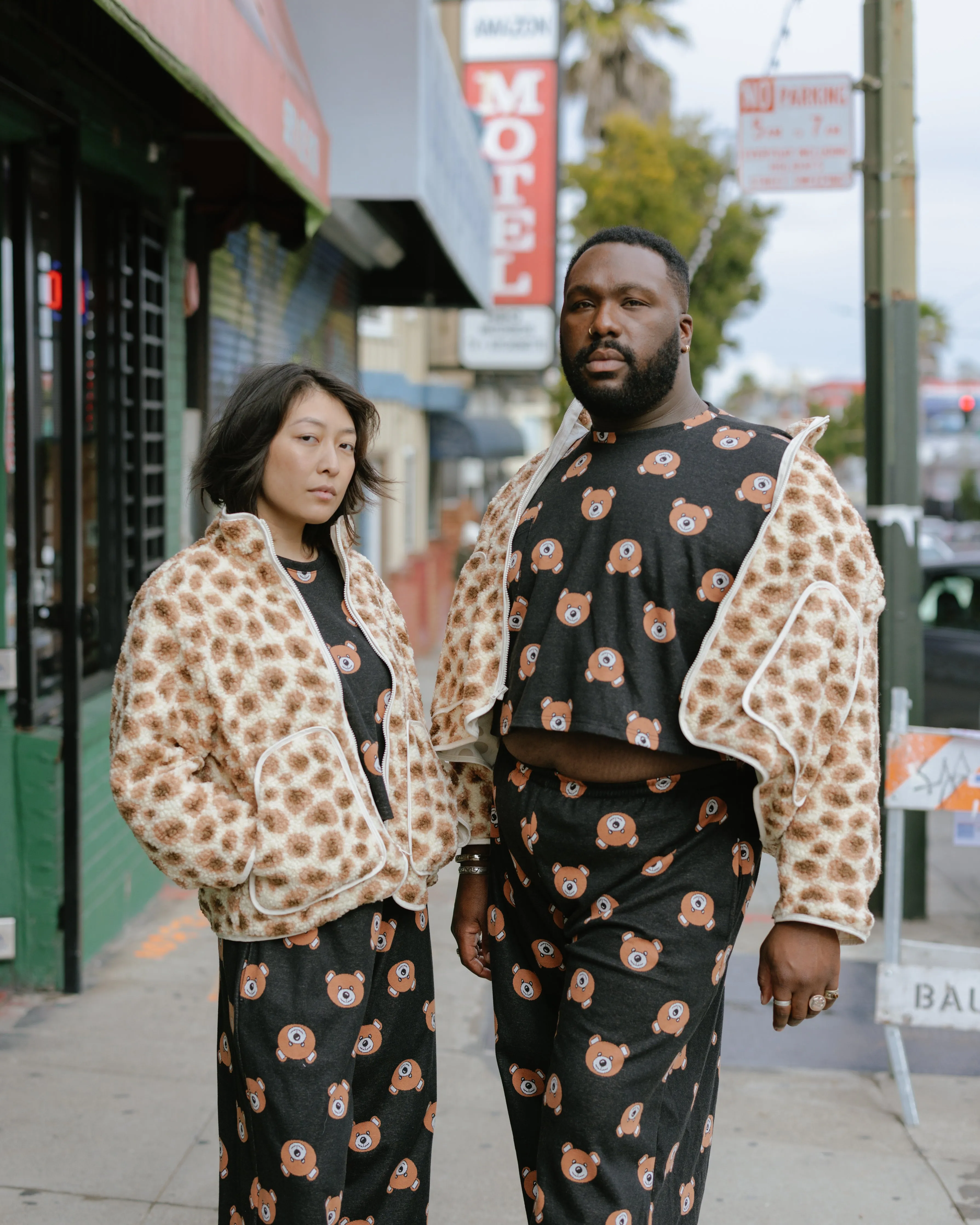 Sherpa Jacket in Honey Latte (RTS) sold by Nettle Studios product image thumbnail 4