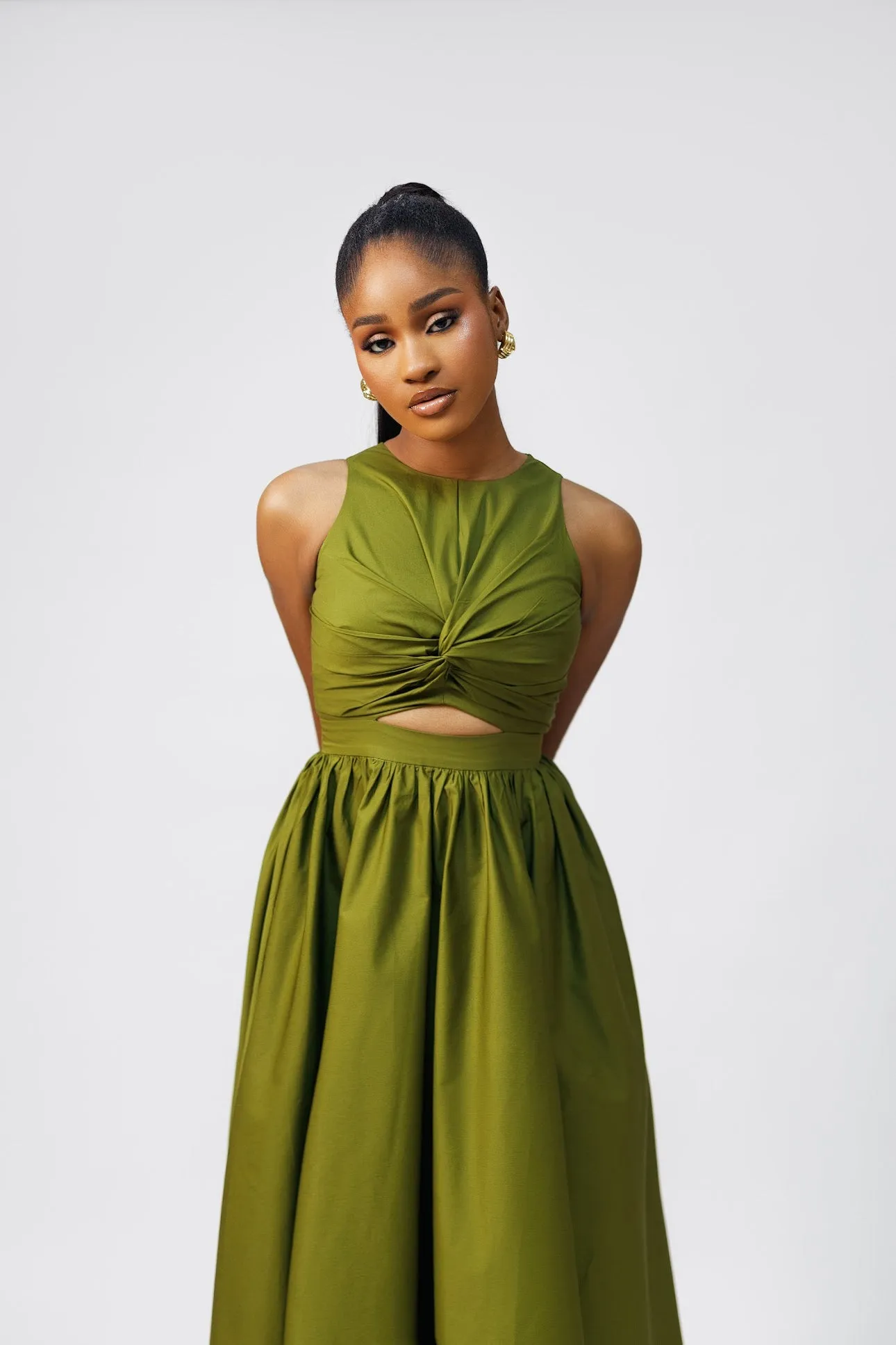 Remi Green Maxi Dress sold by Forever Amelia product image thumbnail 3