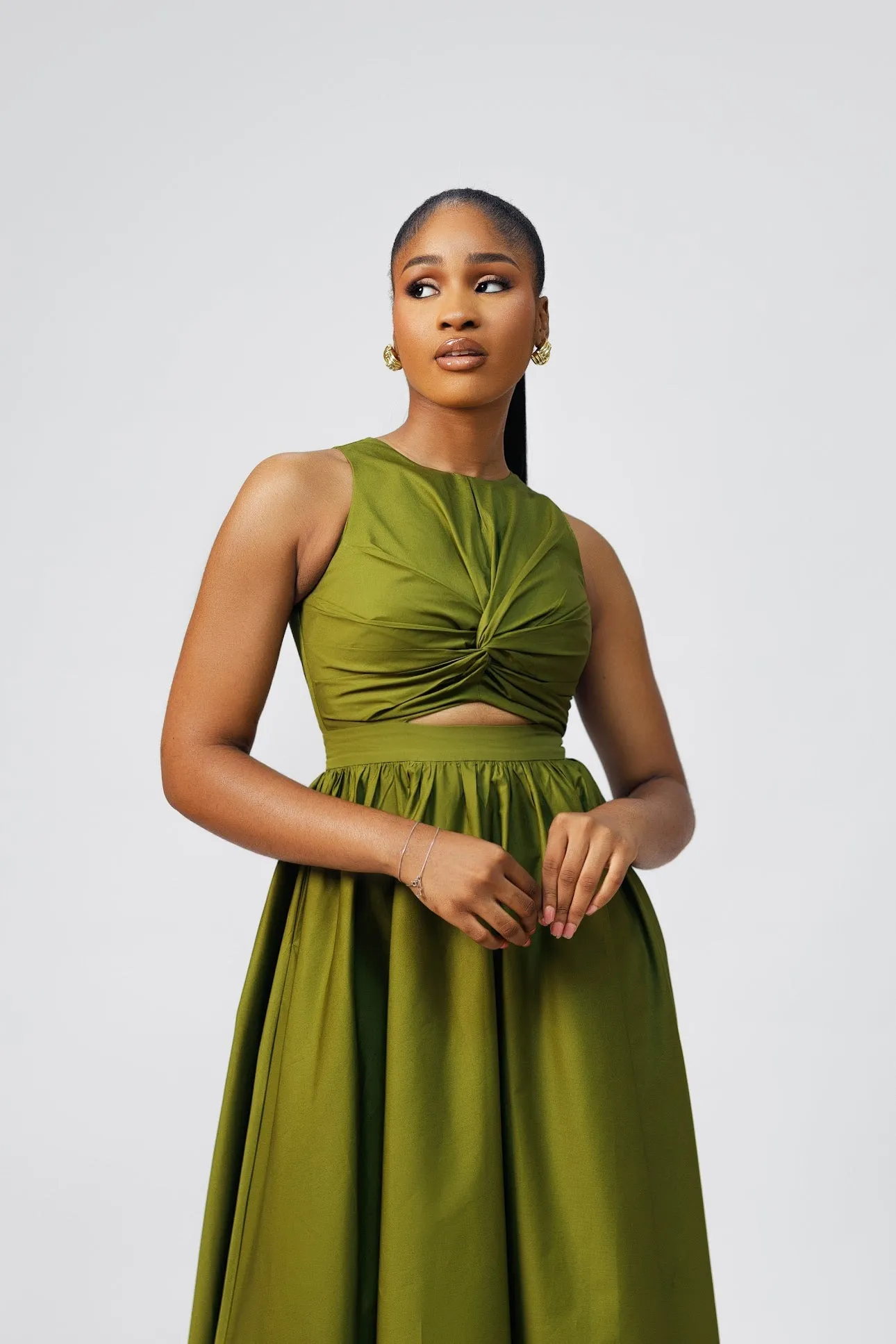 Remi Green Maxi Dress sold by Forever Amelia product image thumbnail 5