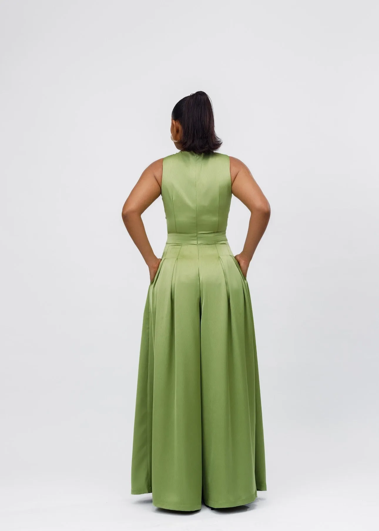 Knot Wide Legs Jumpsuit sold by Forever Amelia product image thumbnail 5