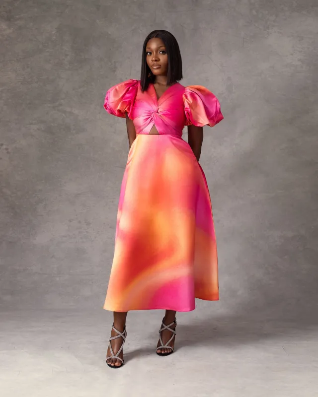 Gradient A-Line Dress sold by Forever Amelia