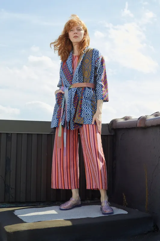 BROOKLYN WRAP JACKET | SEA WAVE sold by Rujuta Sheth