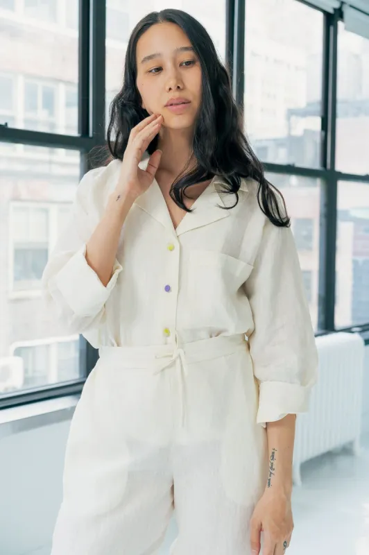 AVERY PANT | BONE sold by Rujuta Sheth