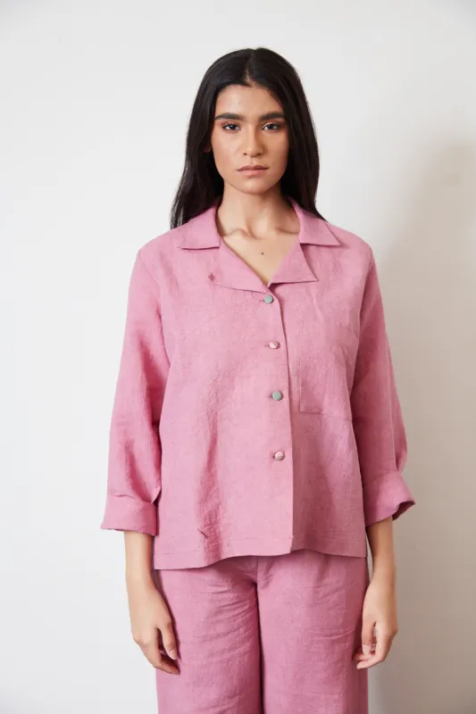 MARGOT LOUNGE SET | DUSTY ROSE sold by Rujuta Sheth