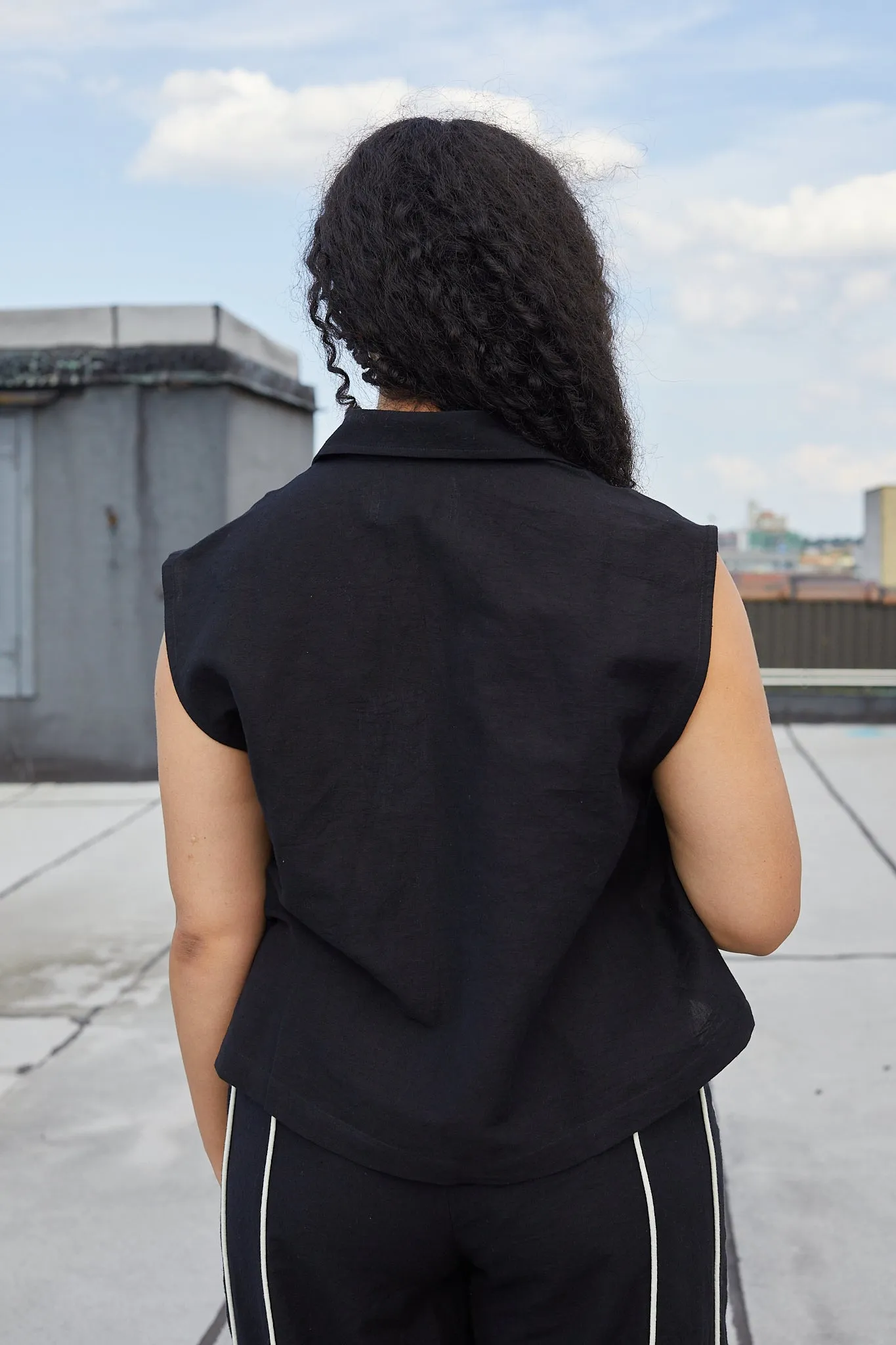 VACAY TOP | MOONLESS NIGHT X PARCHMENT sold by Rujuta Sheth product image thumbnail 4