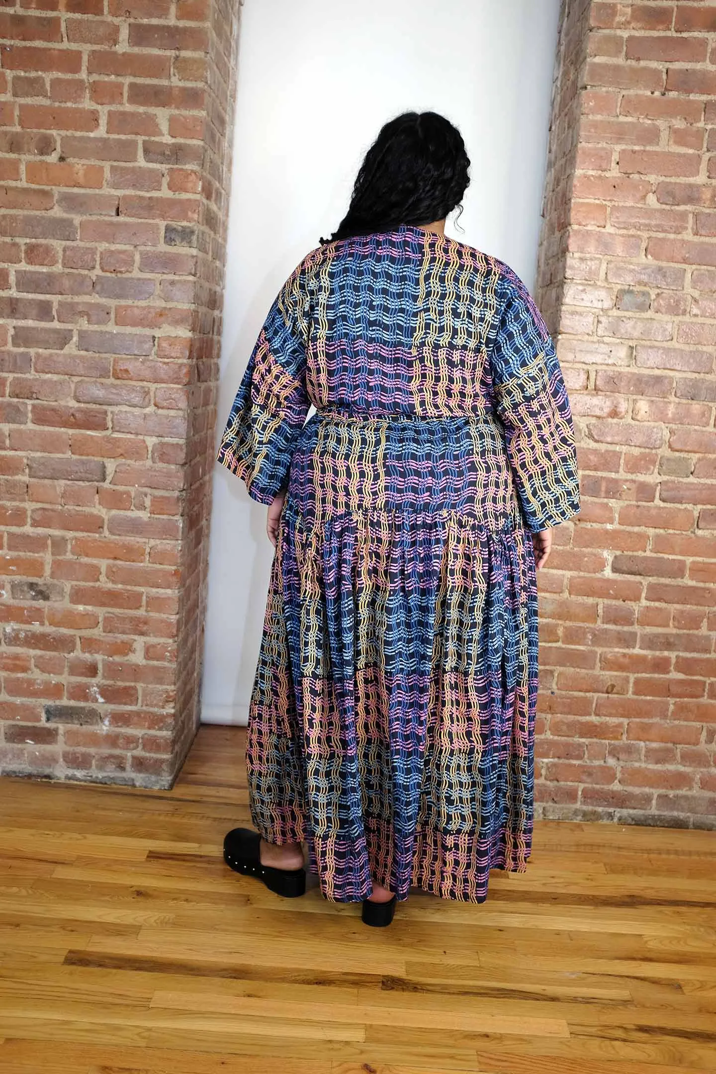 WOODSTOCK DRESS | MIDNIGHT BLOOM sold by Rujuta Sheth product image thumbnail 5