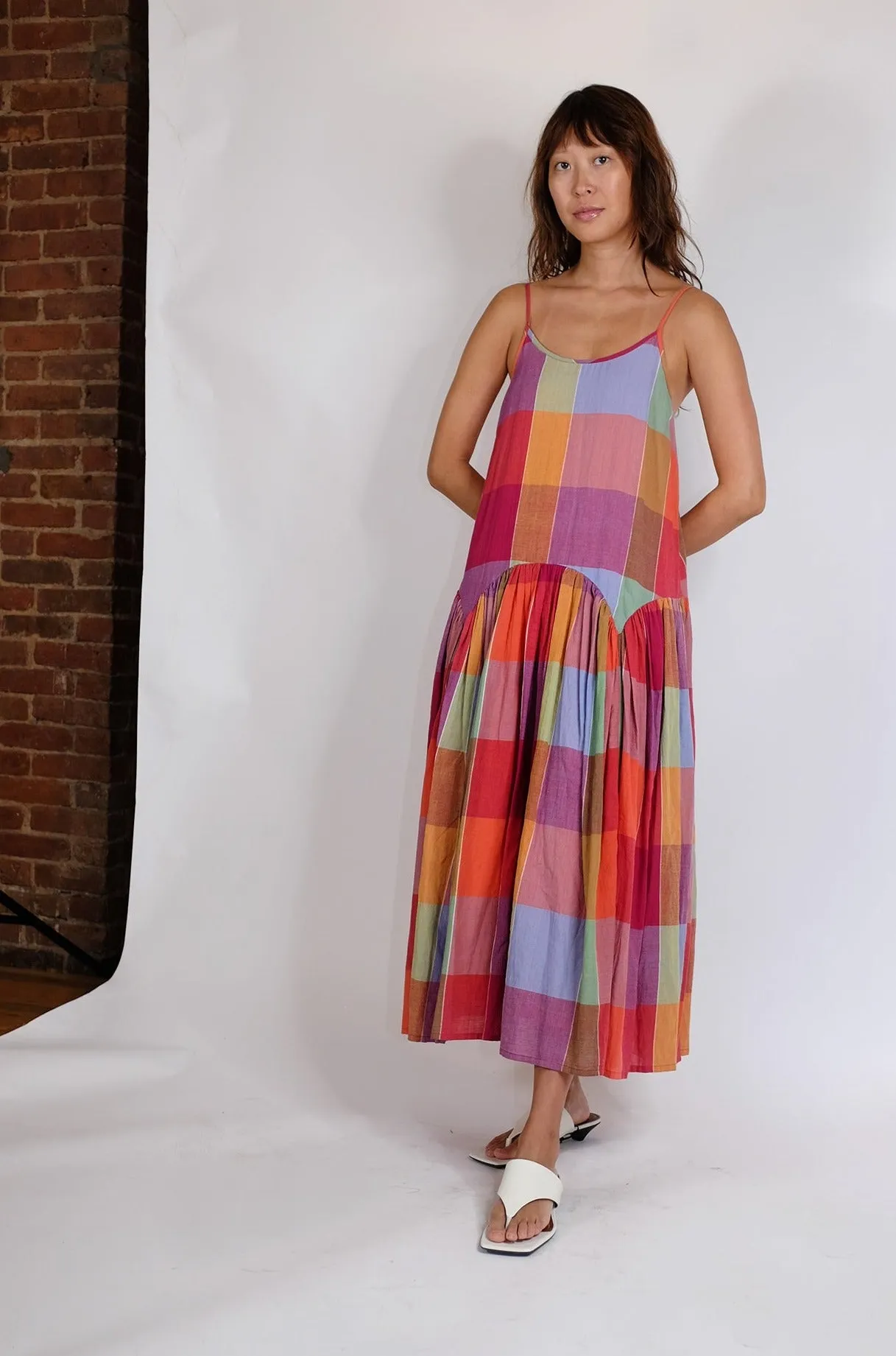 LEILA DRESS | PICNIC CHEX sold by Rujuta Sheth product image thumbnail 2