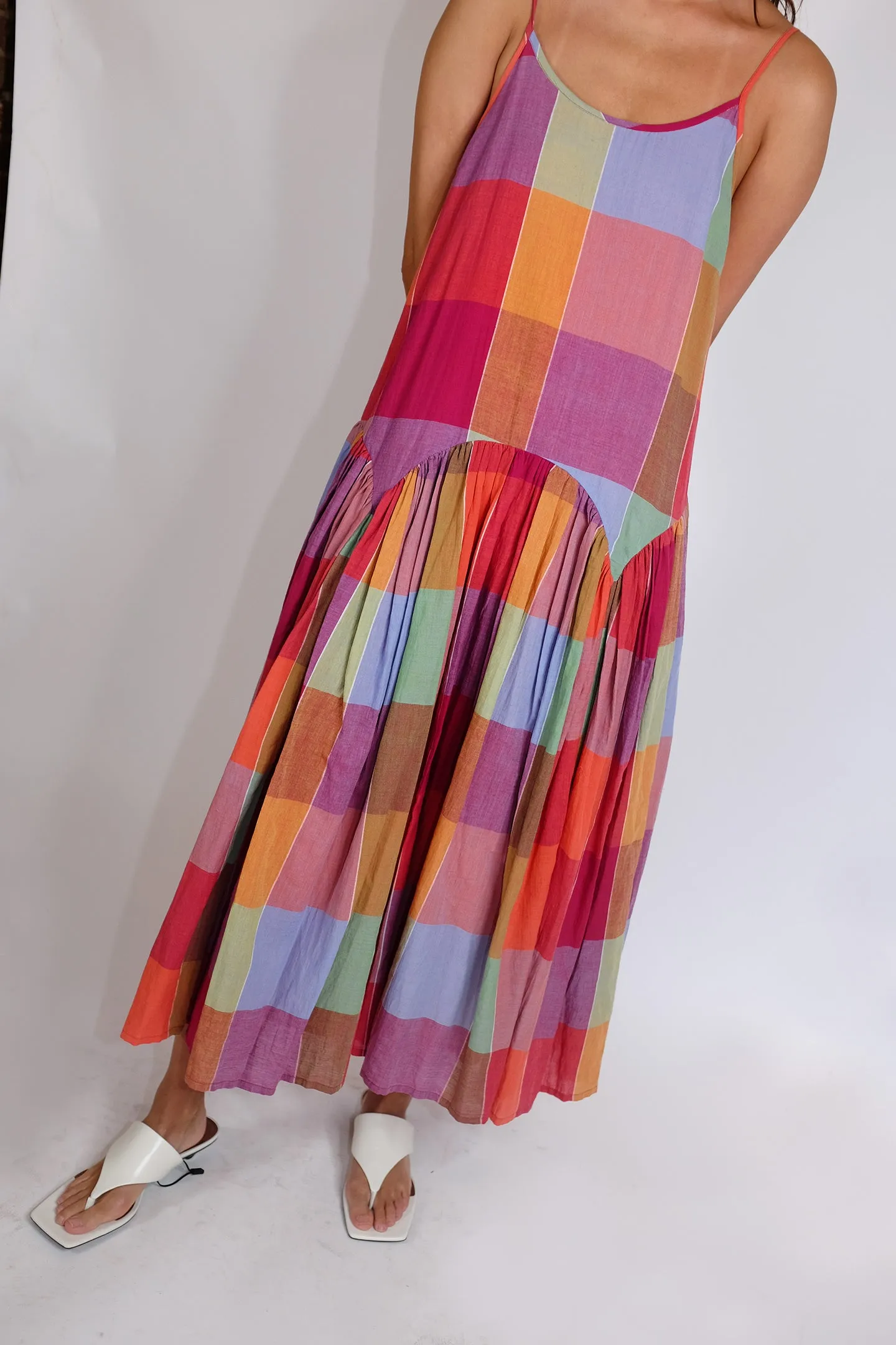 LEILA DRESS | PICNIC CHEX sold by Rujuta Sheth product image thumbnail 4