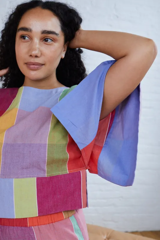 MIRA TOP | PICNIC CHEX sold by Rujuta Sheth
