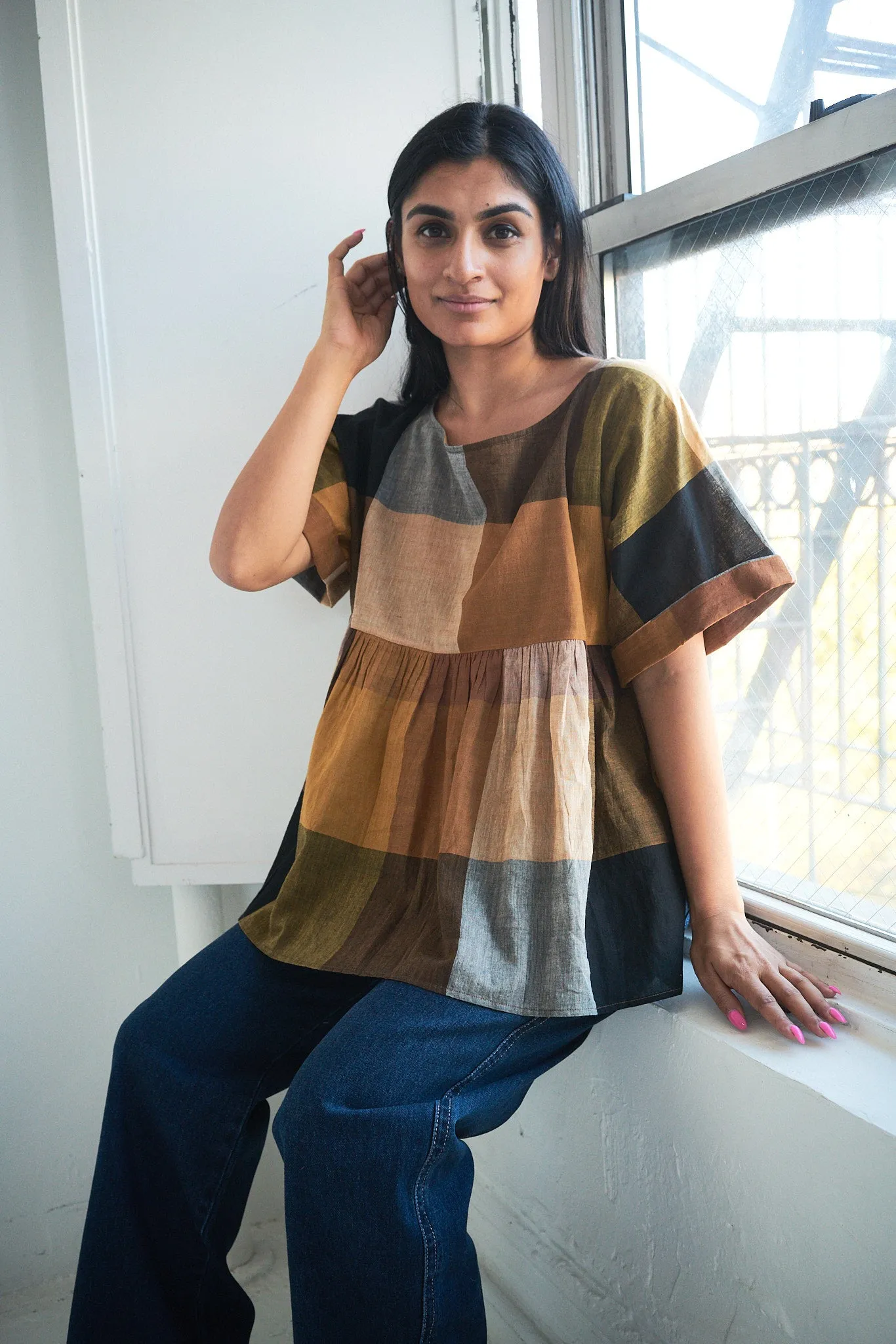 SADIE TOP | MARNI CHEX sold by Rujuta Sheth