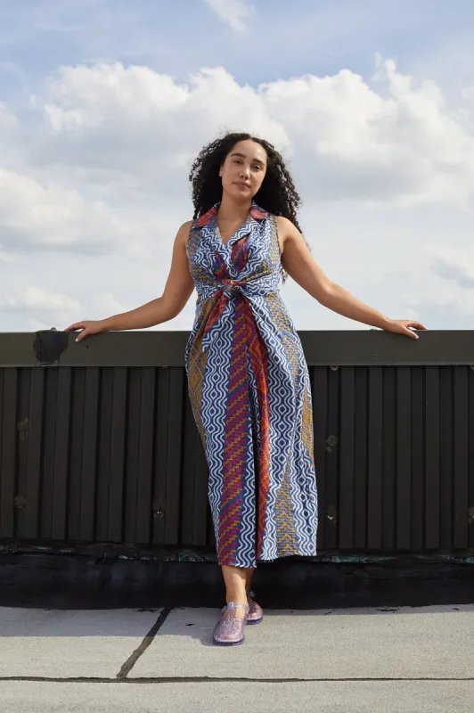 EMILY DRESS | SEA WAVE sold by Rujuta Sheth