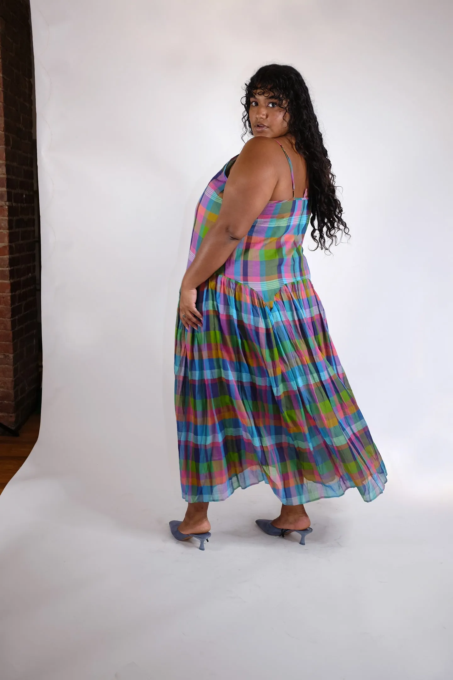 LEILA DRESS | CROSSWAY CHEX sold by Rujuta Sheth product image thumbnail 5