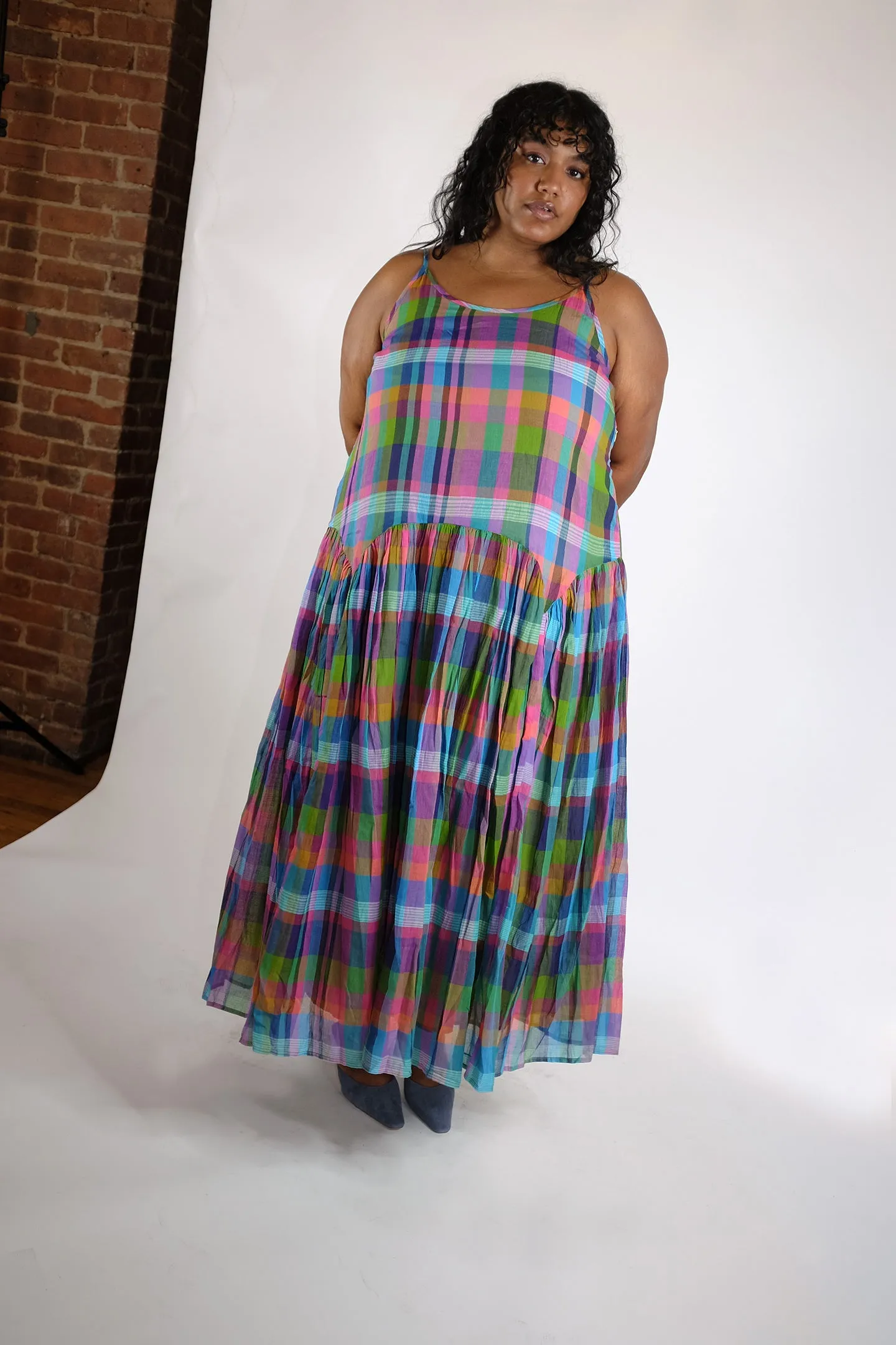 LEILA DRESS | CROSSWAY CHEX sold by Rujuta Sheth product image thumbnail 4