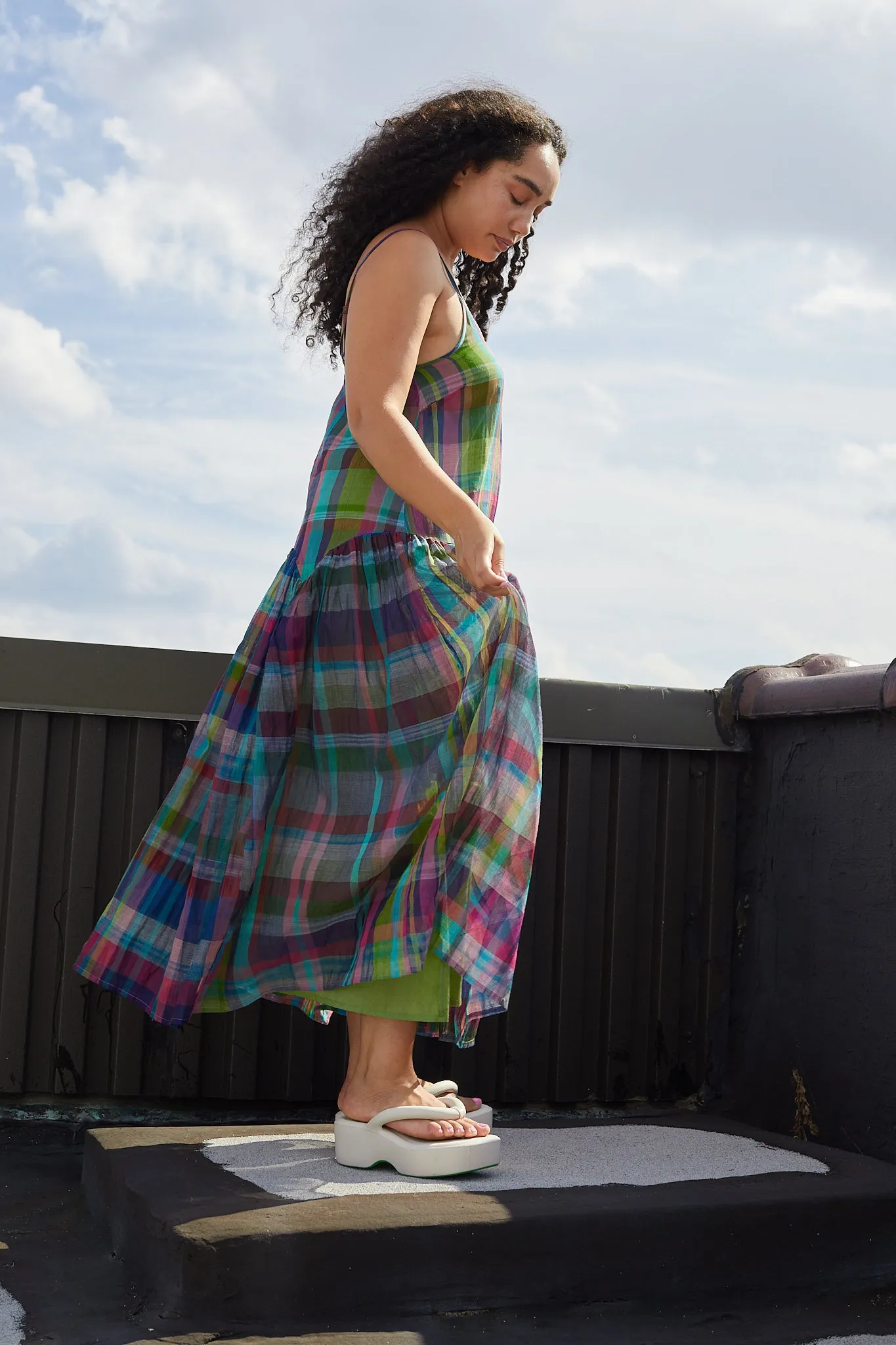 LEILA DRESS | CROSSWAY CHEX sold by Rujuta Sheth product image thumbnail 3