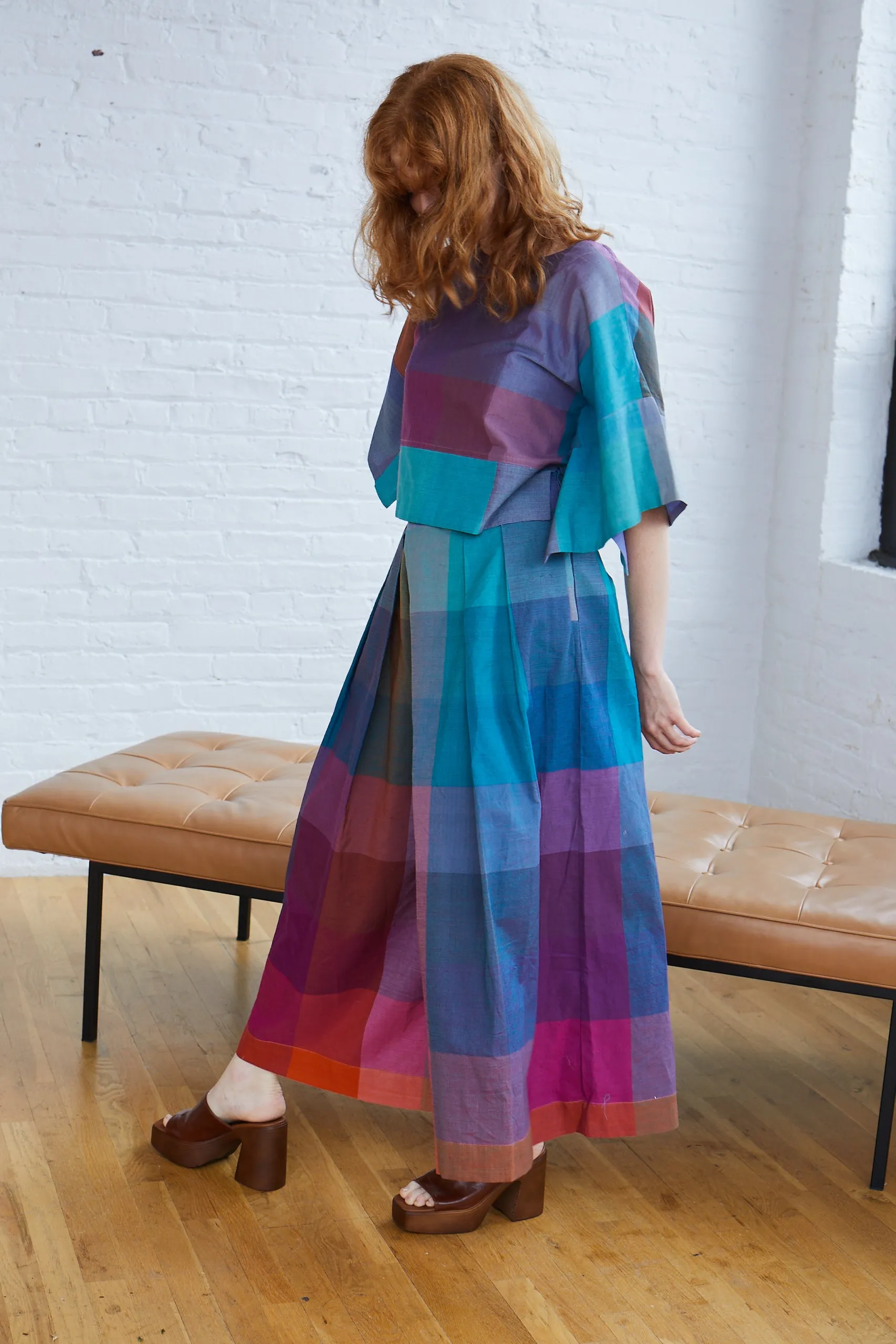 FRIDA PANTS | AURA CHEX sold by Rujuta Sheth product image thumbnail 4