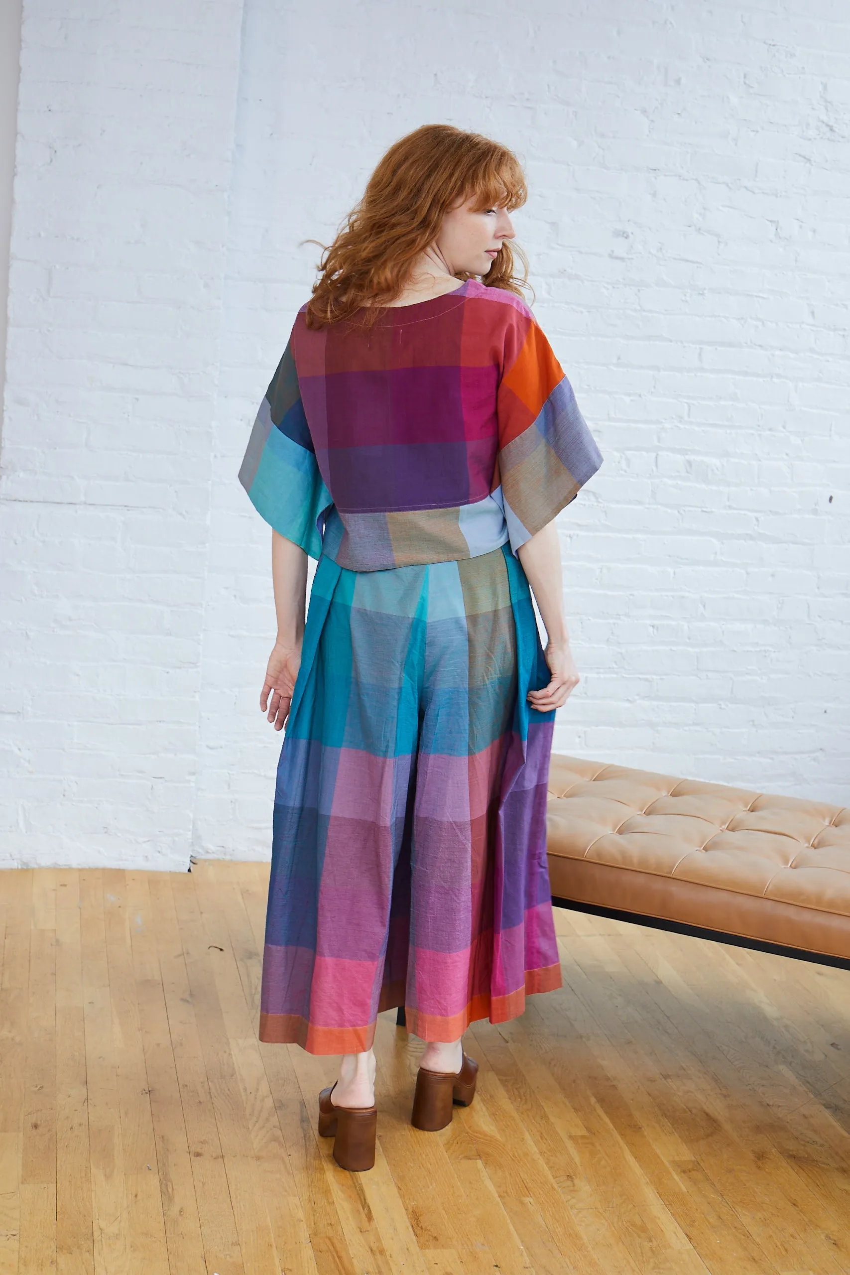 FRIDA PANTS | AURA CHEX sold by Rujuta Sheth product image thumbnail 5