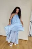 CARMEN DRESS | NANTUCKET BREEZE + CLOUD STRIPES sold by Rujuta Sheth