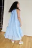 CARMEN DRESS | NANTUCKET BREEZE + CLOUD STRIPES sold by Rujuta Sheth