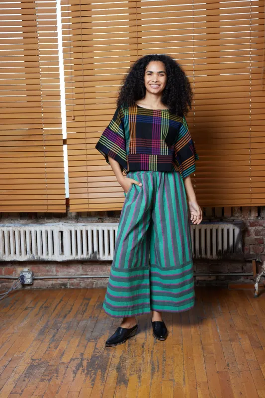 AUSTIN PANTS | MINTY STRIPE sold by Rujuta Sheth