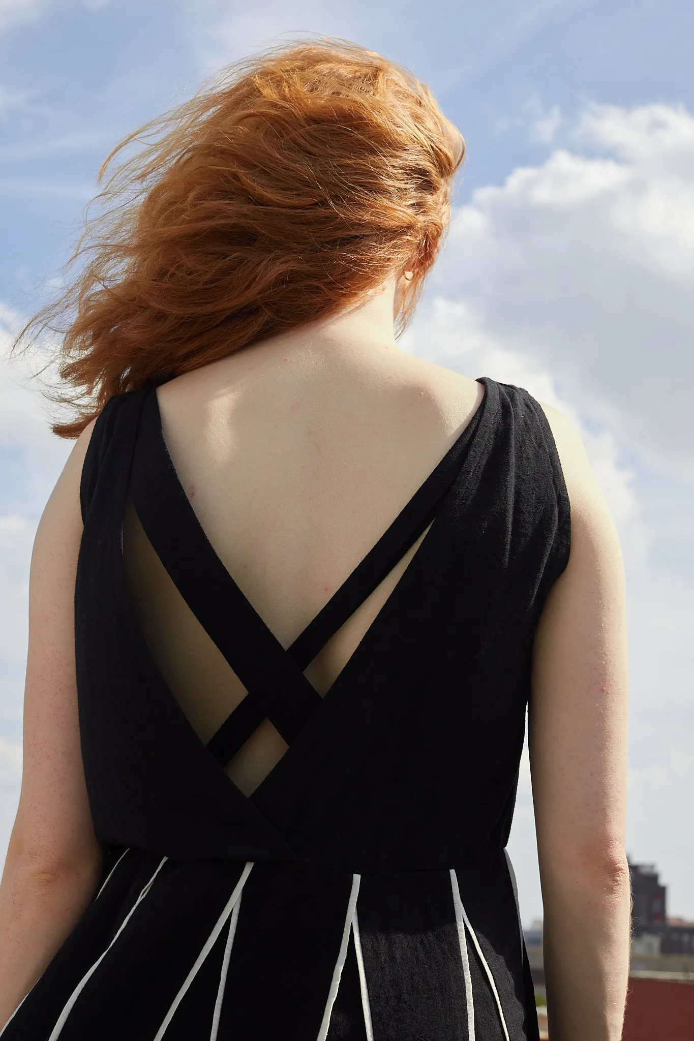 KATE DRESS | MOONLESS NIGHT X PARCHMENT sold by Rujuta Sheth product image thumbnail 4