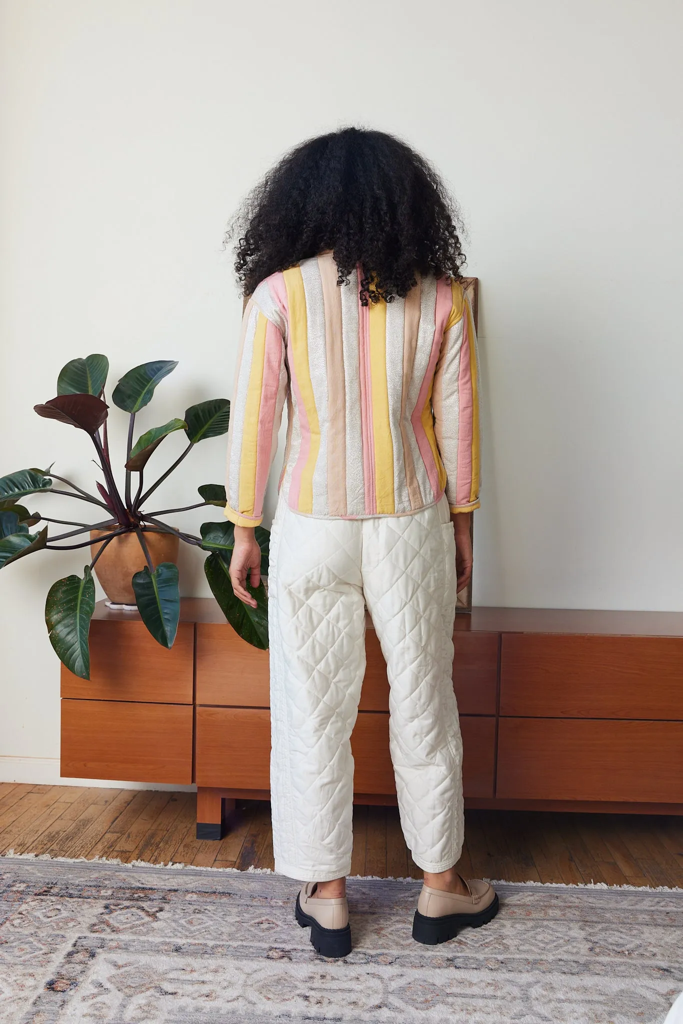 VERONA REVERSIBLE JACKET | CANDY STRIPE sold by Rujuta Sheth product image thumbnail 4