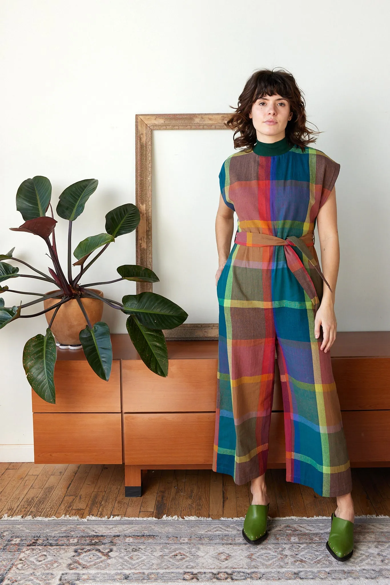 COMFY JUMPER | MADRAS CHEX sold by Rujuta Sheth