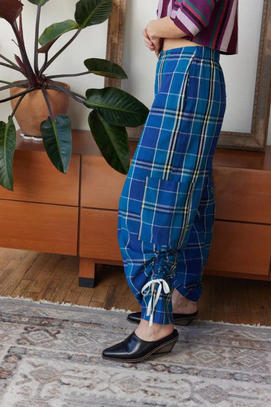 DREW PANTS | LATTICE CHEX sold by Rujuta Sheth