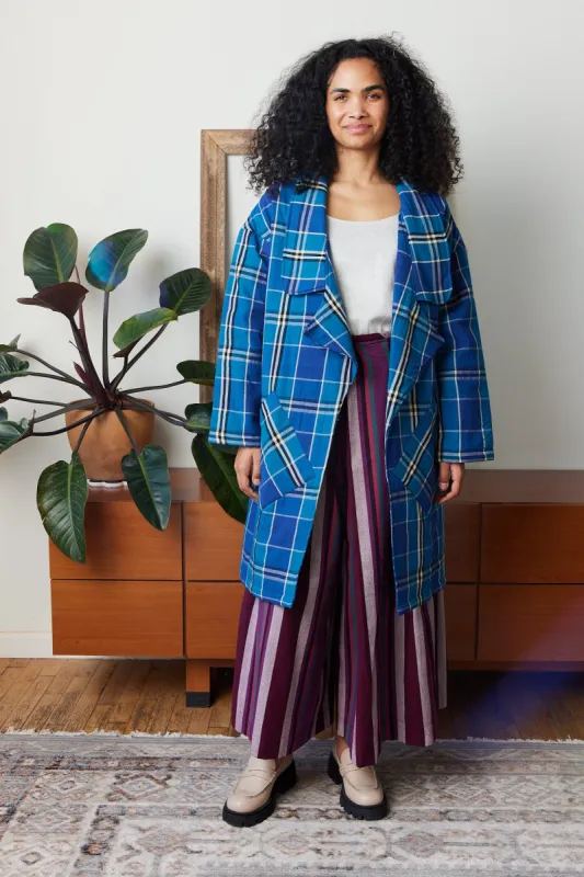 CECE TRENCH | LATTICE CHEX made by Rujuta Sheth