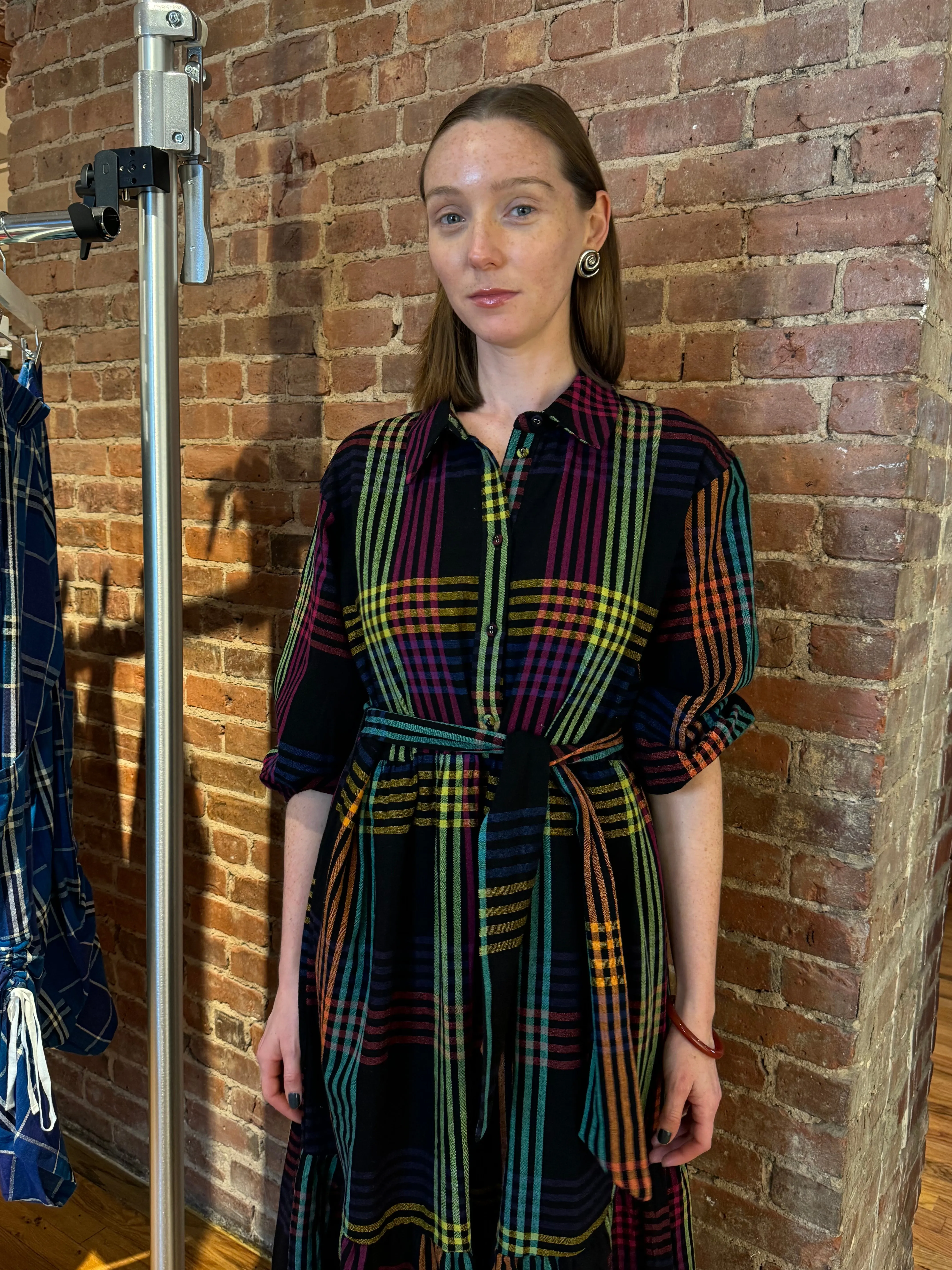 LAURIE DRESS | FIREFLY CHEX sold by Rujuta Sheth product image thumbnail 3