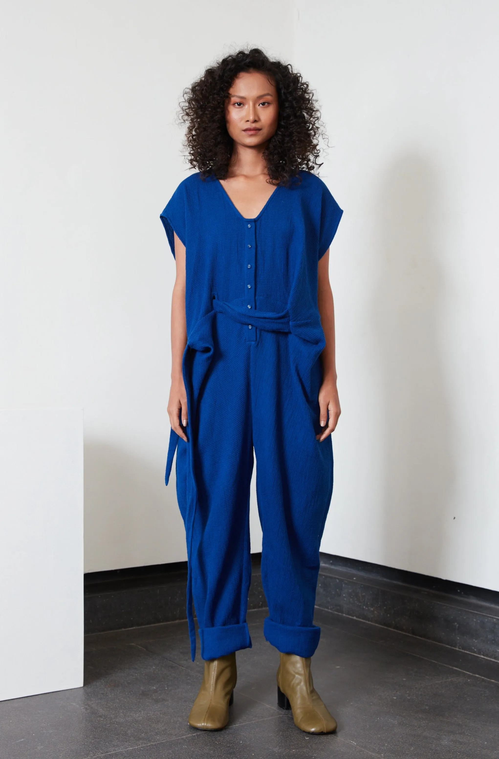 VENUS WRAP JUMPER | ARCTIC sold by Rujuta Sheth product image thumbnail 2