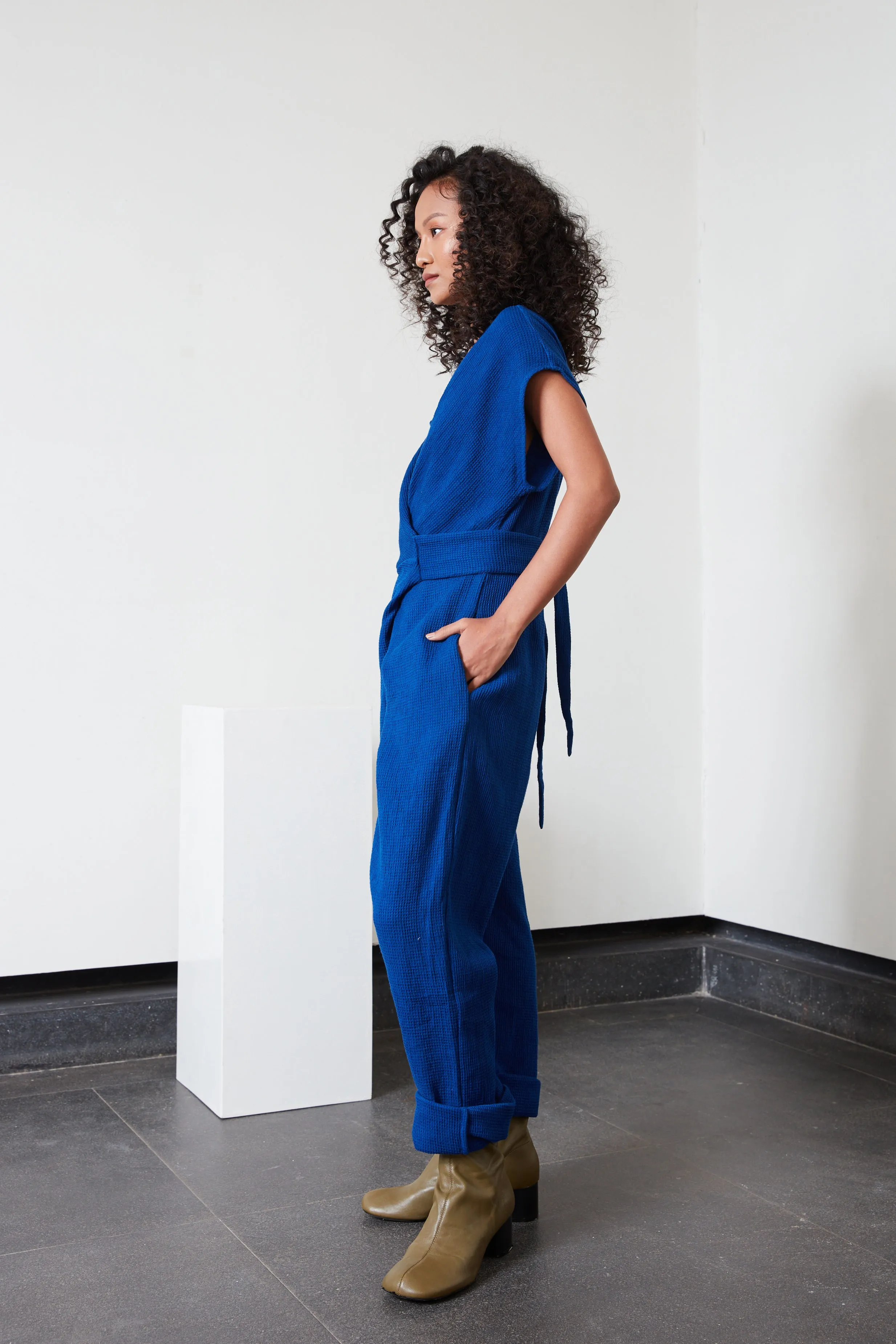 VENUS WRAP JUMPER | ARCTIC sold by Rujuta Sheth product image thumbnail 5