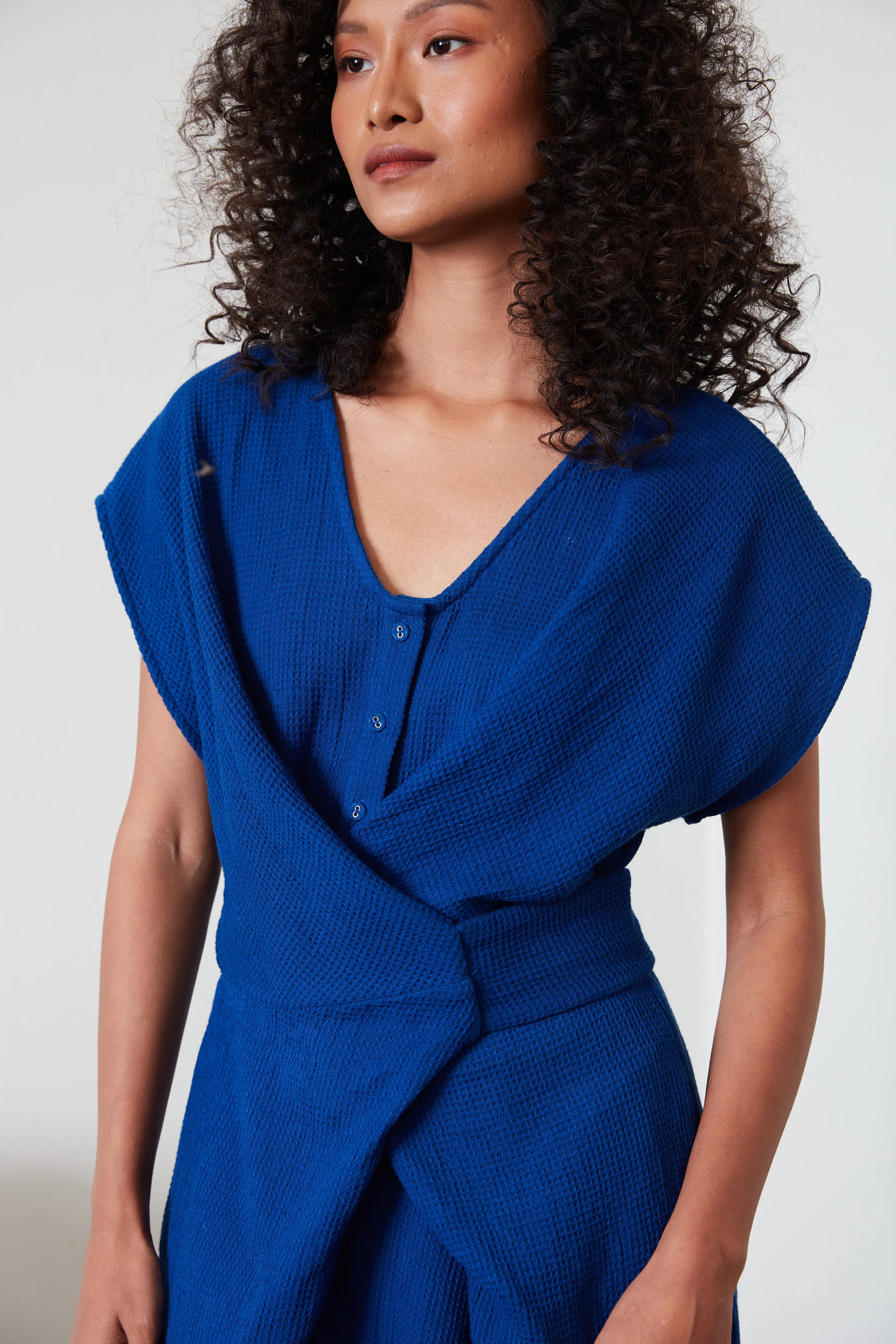 VENUS WRAP JUMPER | ARCTIC sold by Rujuta Sheth product image thumbnail 4