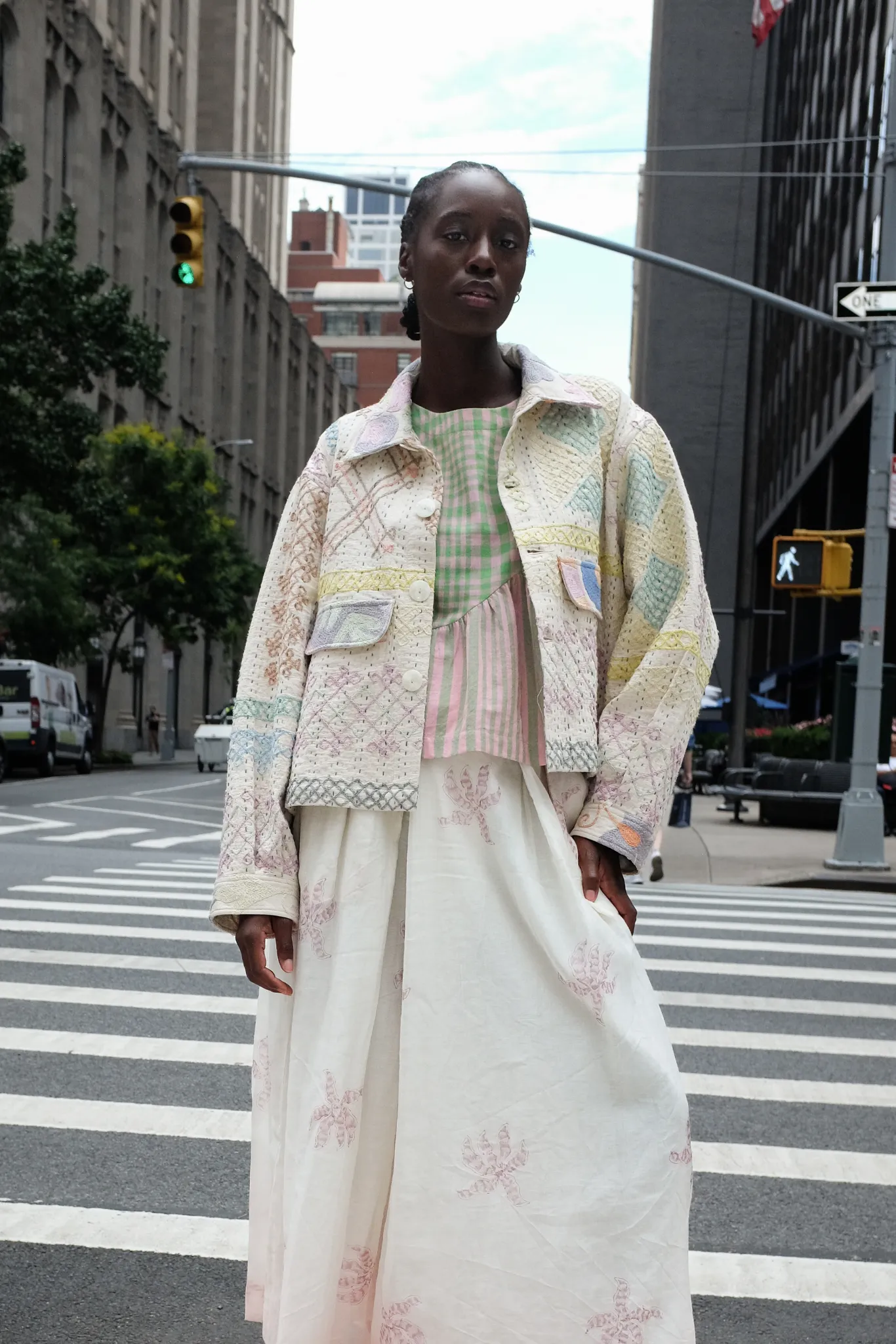 ASTRID JACKET | GARDEN MOSAIC sold by Rujuta Sheth product image thumbnail 4