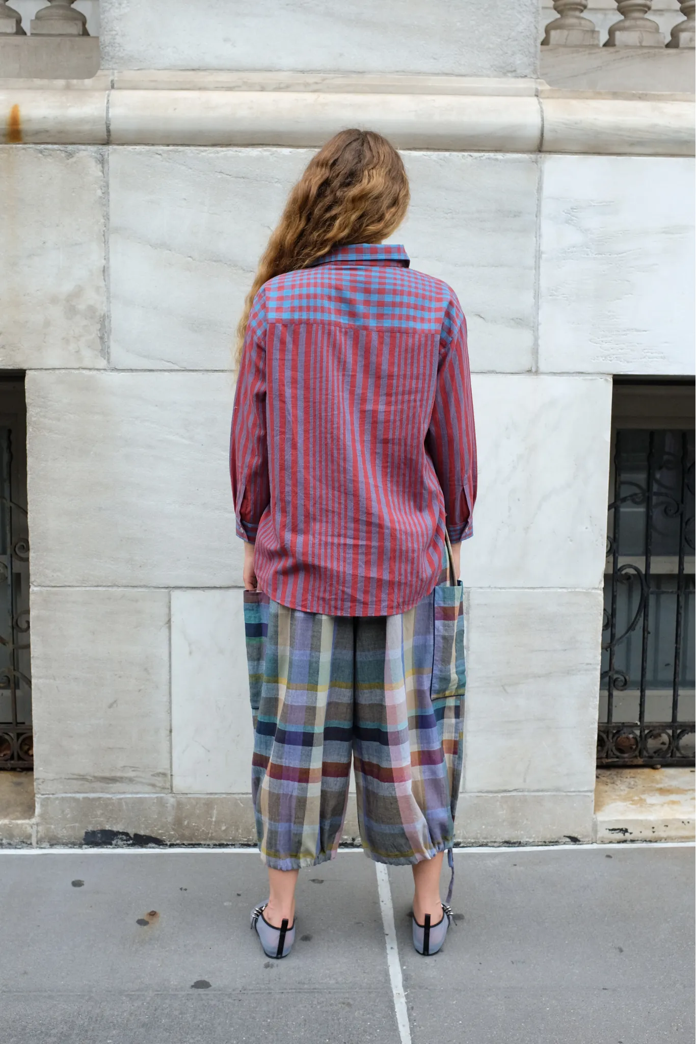 ANDY SHIRT | BEACON STRIPE X CHEX sold by Rujuta Sheth product image thumbnail 5