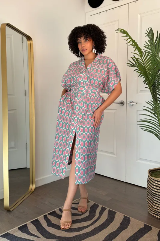 NAYA KAFTAN DRESS | SPRING IKAT sold by Rujuta Sheth