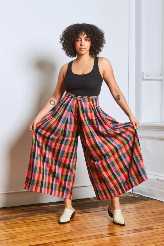 FRIDA PANTS | LOVEBIRD CHEX sold by Rujuta Sheth