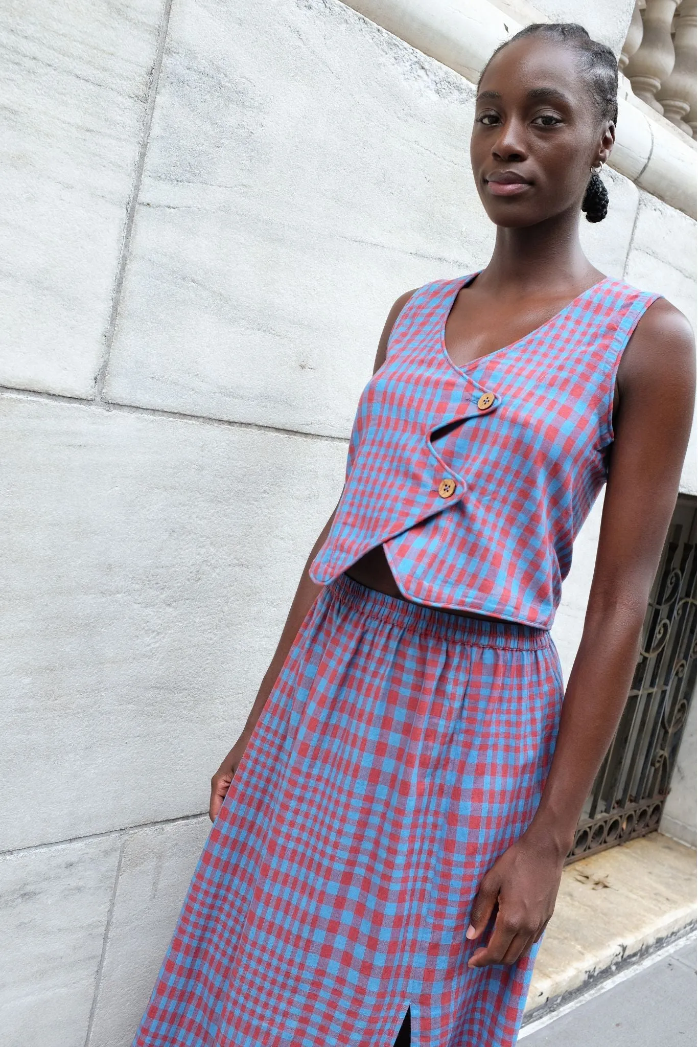 CARMEN VEST | BEACON CHEX sold by Rujuta Sheth