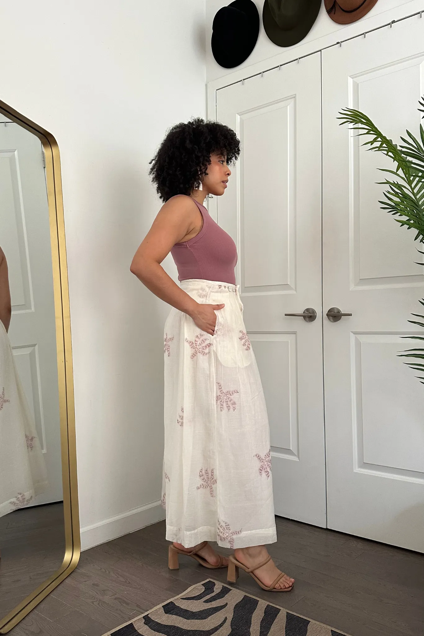 FRIDA PANTS | MAGNOLIA PRINT sold by Rujuta Sheth product image thumbnail 3