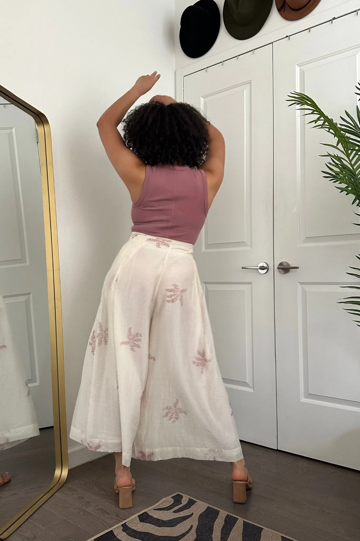 FRIDA PANTS | MAGNOLIA PRINT sold by Rujuta Sheth product image thumbnail 4