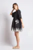 BAZAAR DRESS | BLACK APPLIQUE sold by Rujuta Sheth