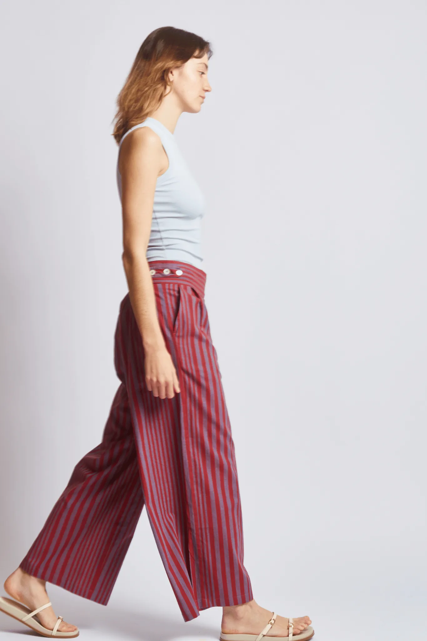 TAYLOR PANTS | BEACON STRIPE sold by Rujuta Sheth product image thumbnail 5